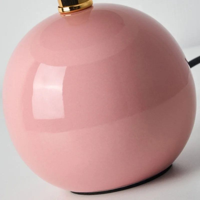 Bulle, lampe champignon en céramique émaillée à large chapeau diffusant, 22 cm — vue 5