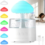 Ondée, lampe champignon qui pleut à réservoir transparent, sept couleurs de veilleuse — vue 2
