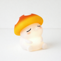 Poupi – Veilleuse champignon en silicone, 12 cm, 6 h d'autonomie
